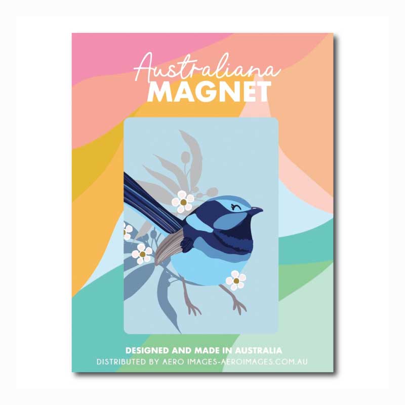 magnet blue wren australia